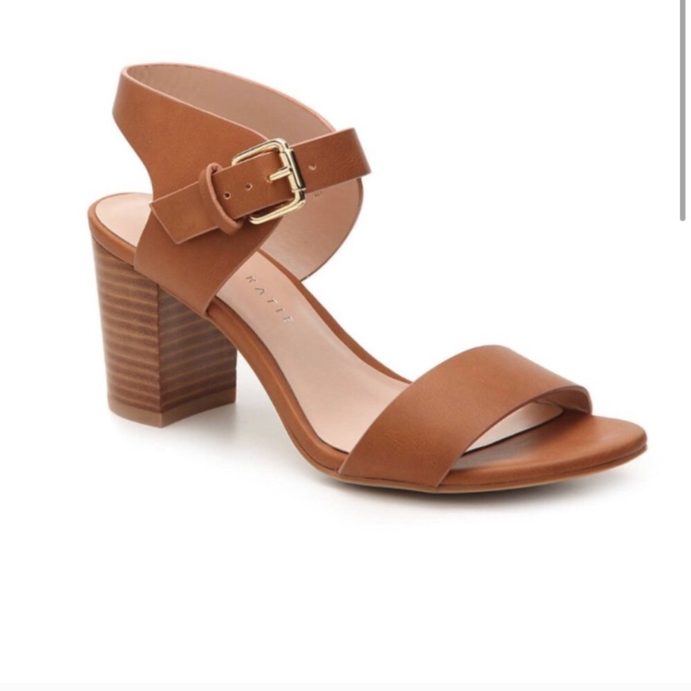 Kelly & Katie sandal block heels